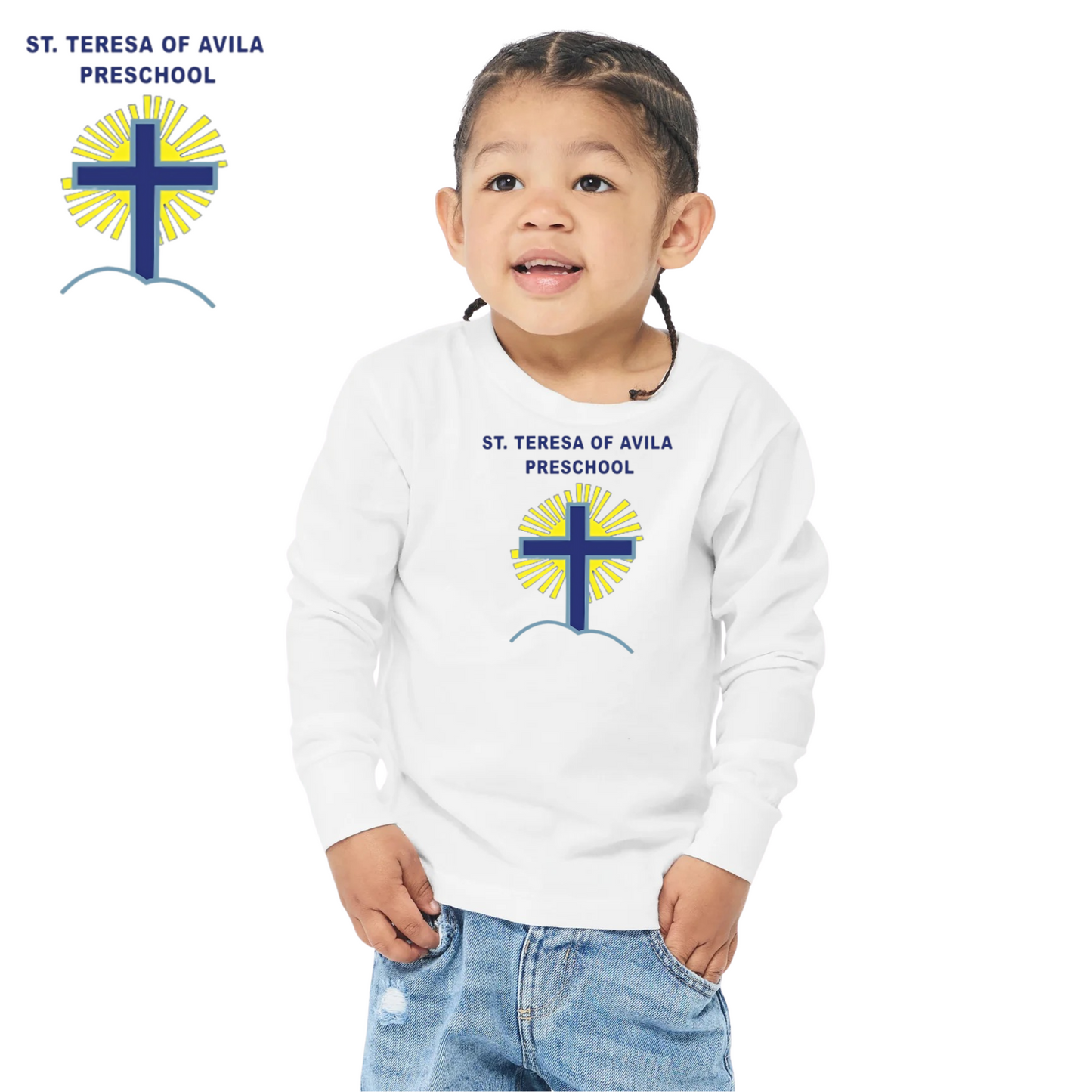 BELLA+CANVAS ® Toddler Jersey Long Sleeve Tee