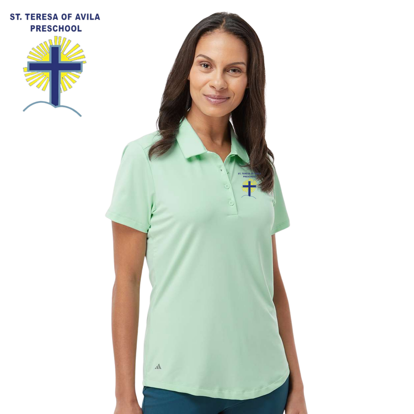 Women's Adidas Ultimate365 Solid Polo
