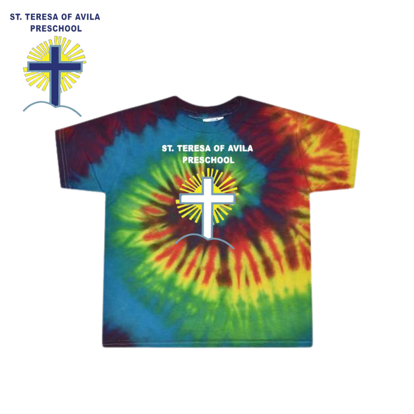 Colortone Toddler Tie-Dyed T-Shirt