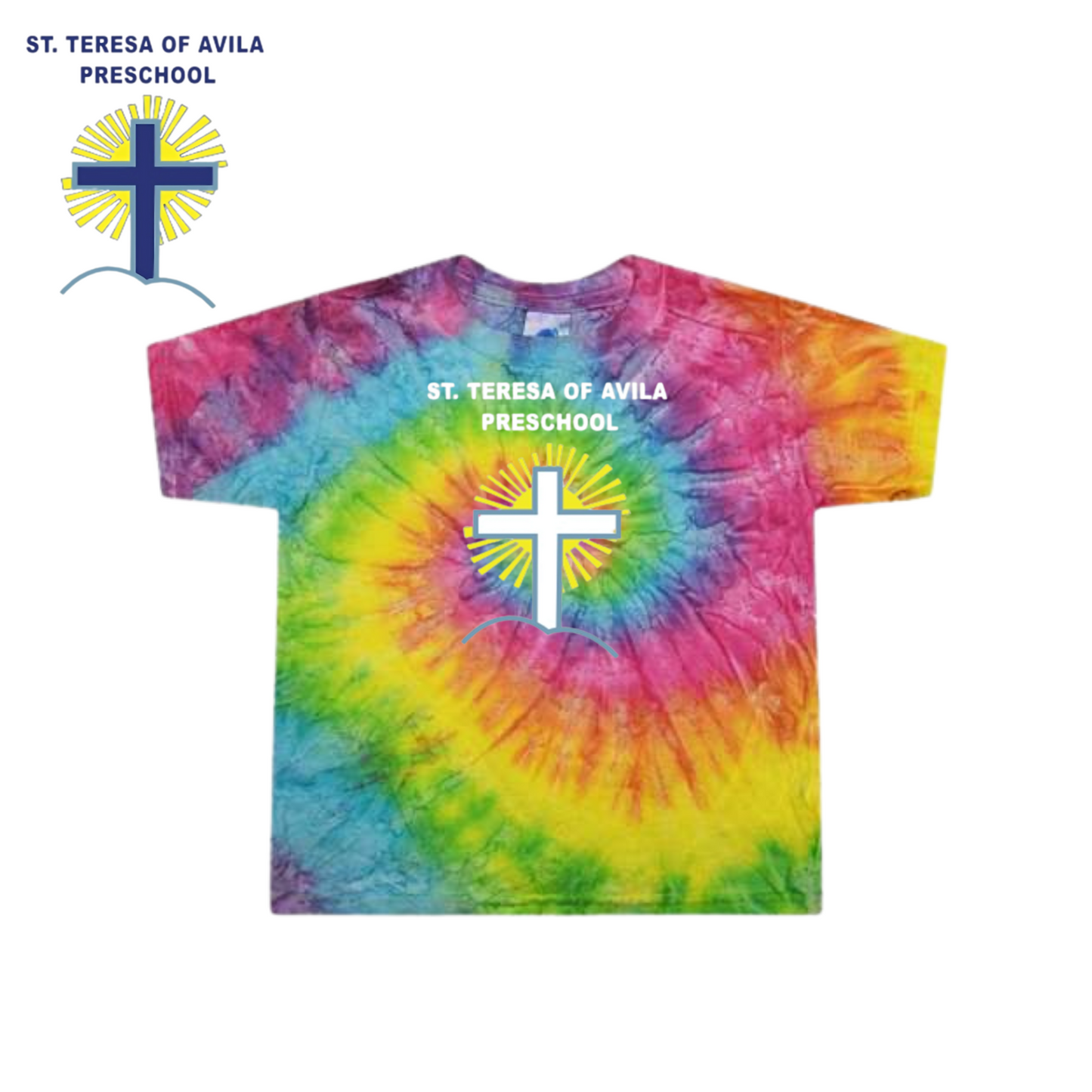 Colortone Toddler Tie-Dyed T-Shirt