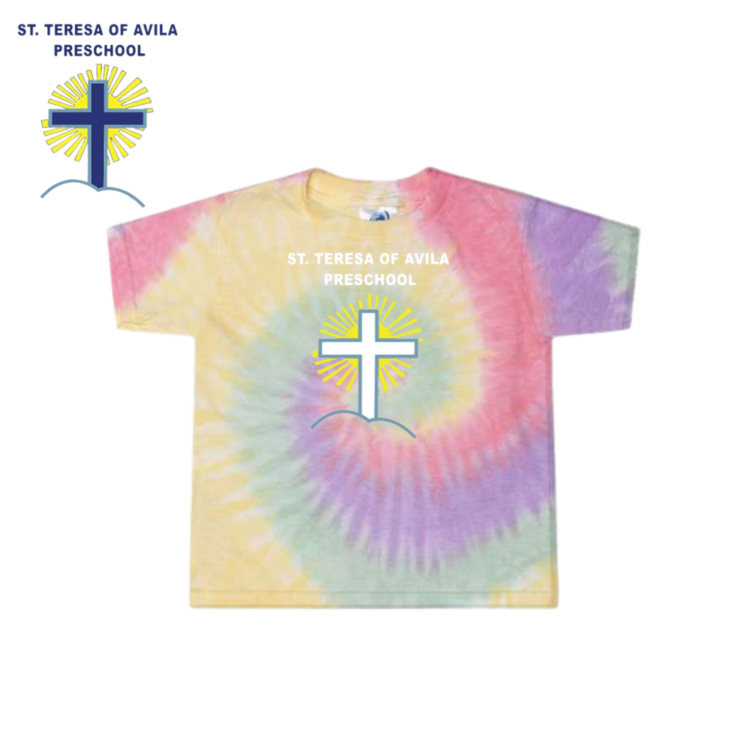 Colortone Toddler Tie-Dyed T-Shirt