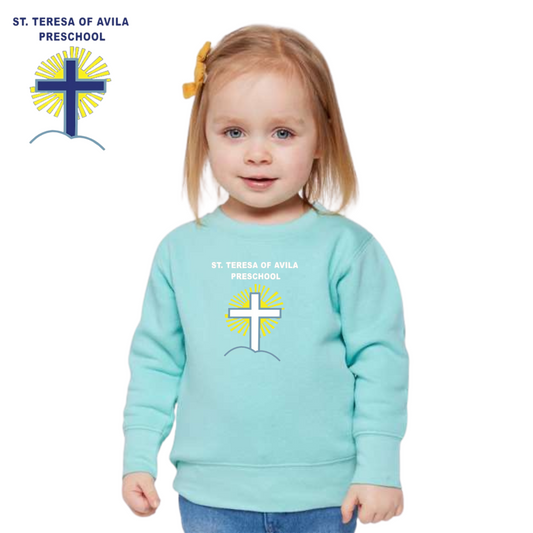 Rabbit Skins Toddler Fleece Crewneck Sweatshirt