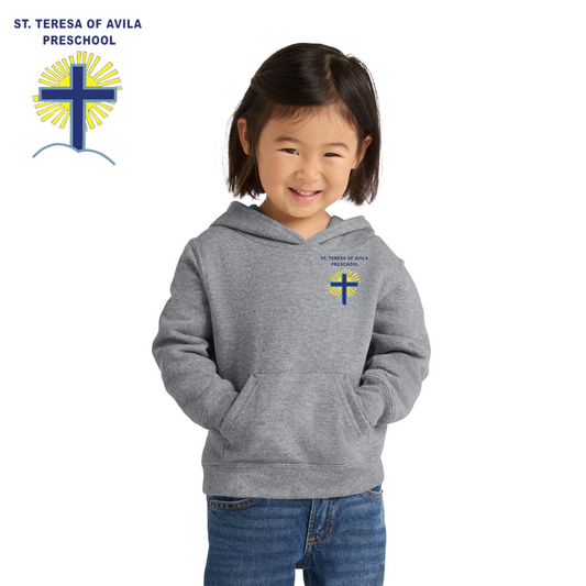 Port & Co ™  Toddler Core Fleece Pullover Hooded Sweatshirt