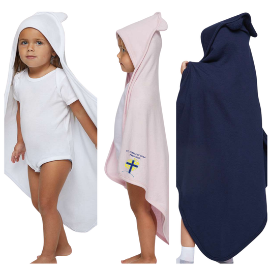 Rabbit Skins Terry Cloth Hooded Towel with Ears