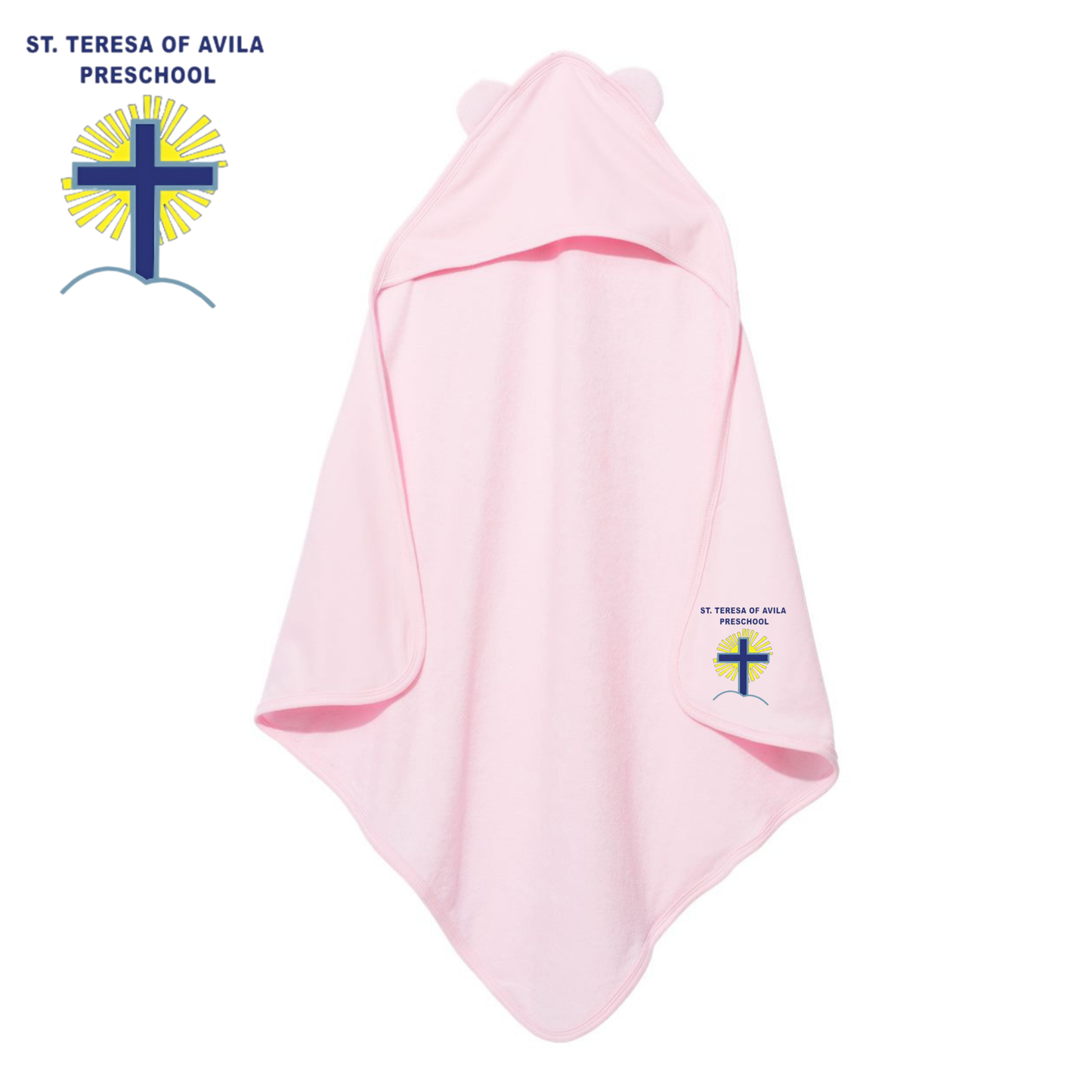 Rabbit Skins Terry Cloth Hooded Towel with Ears