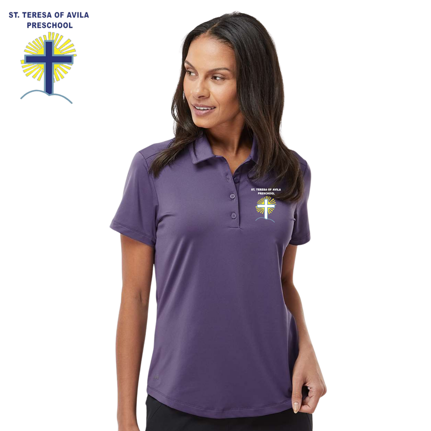 Women's Adidas Ultimate365 Solid Polo