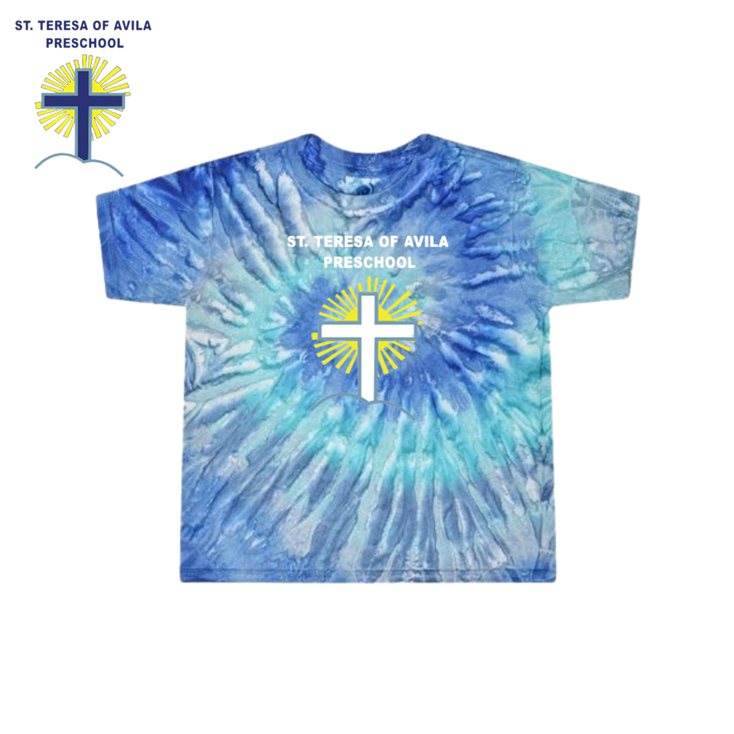 Colortone Toddler Tie-Dyed T-Shirt