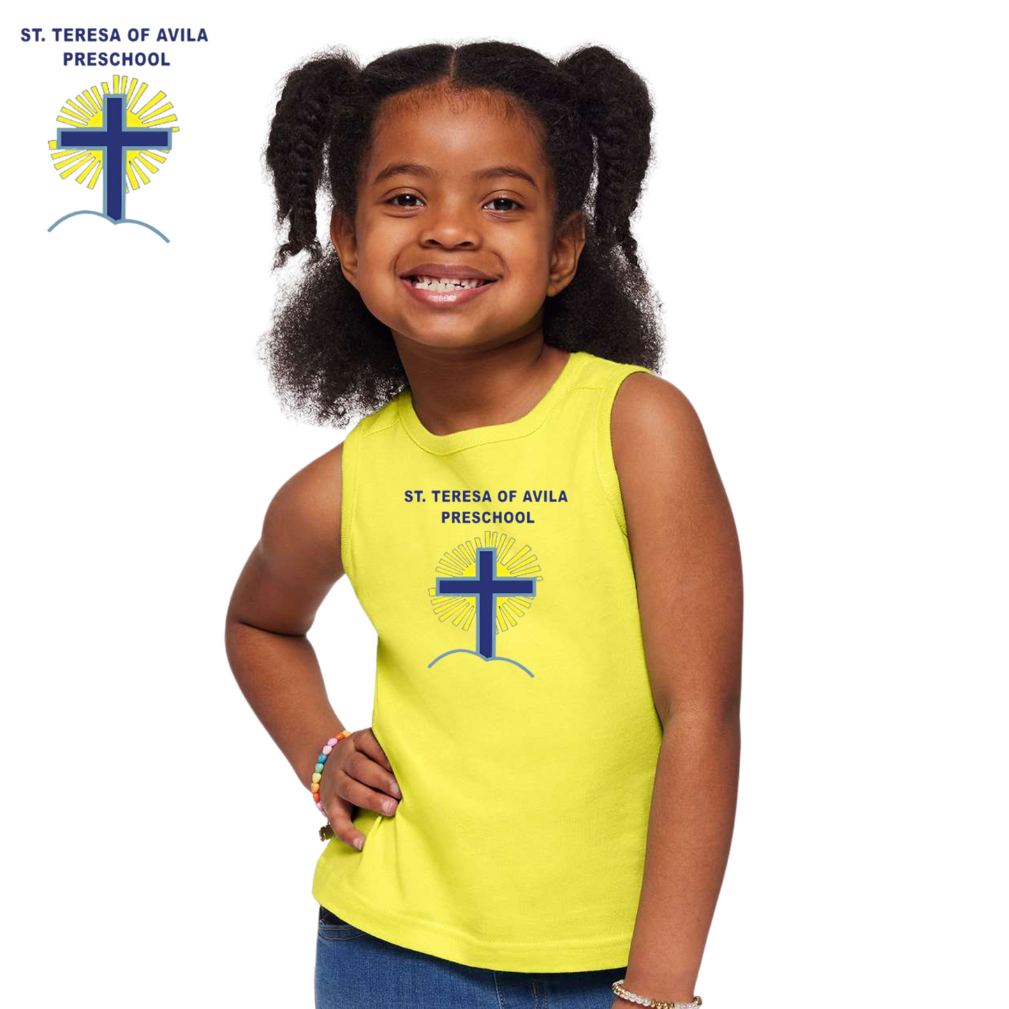 Rabbit Skins Toddler Fine Jersey Tank