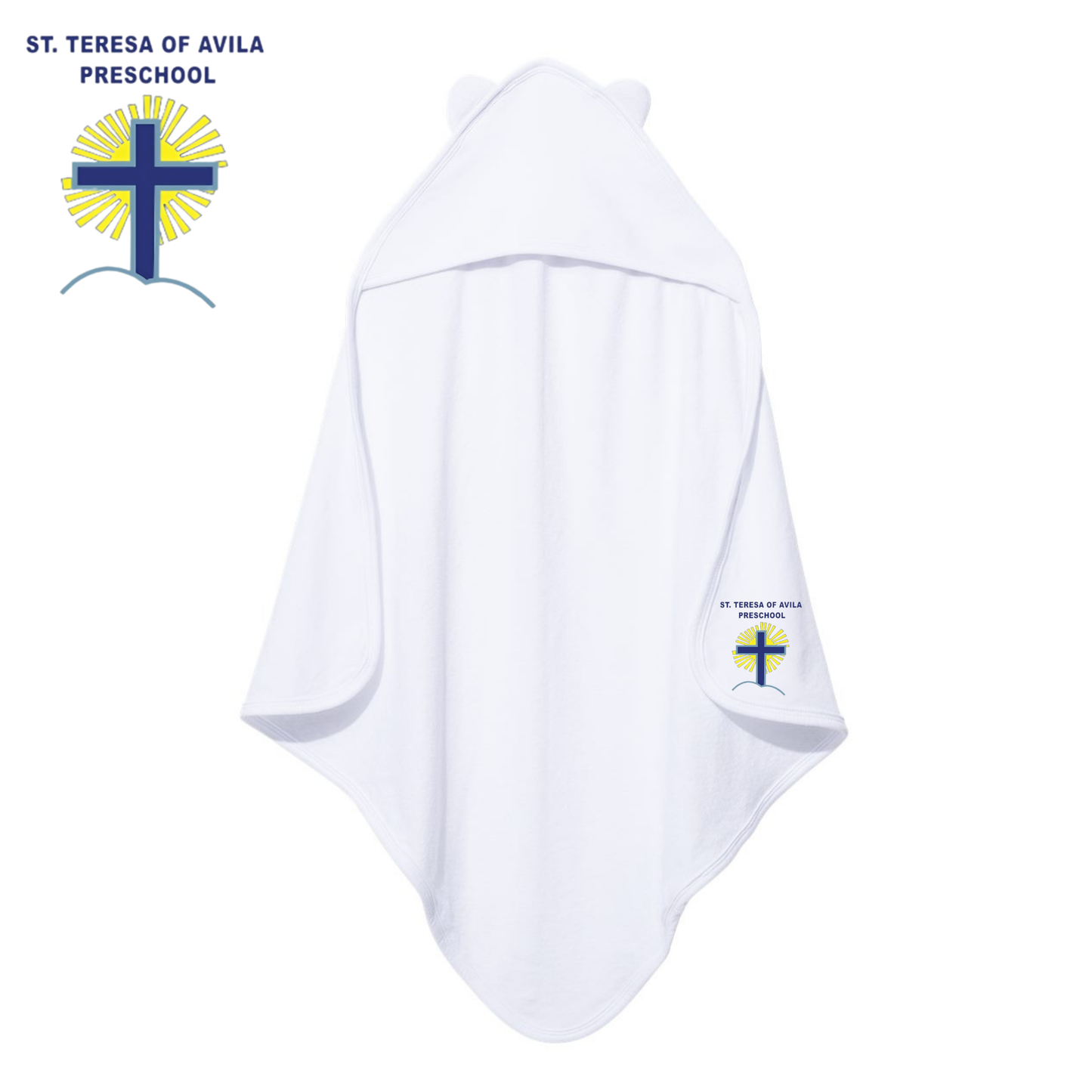 Rabbit Skins Terry Cloth Hooded Towel with Ears