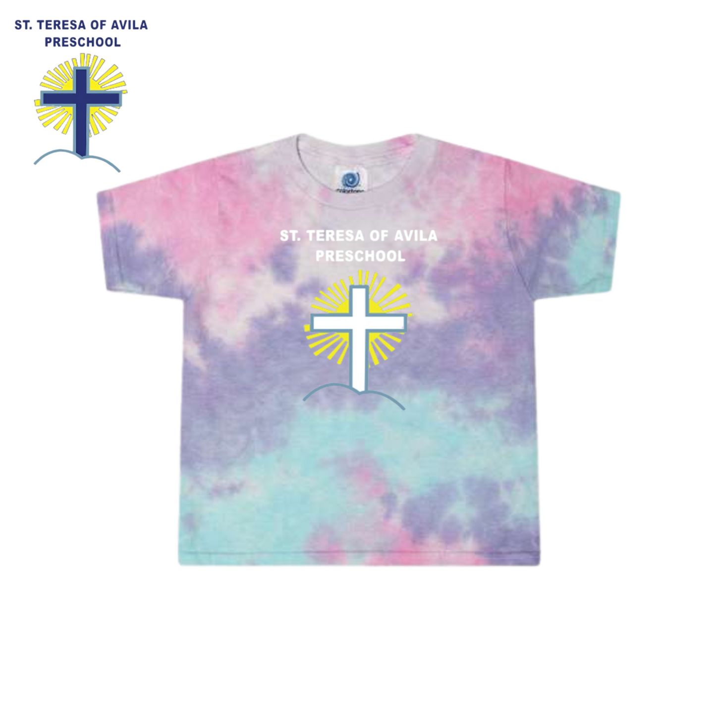 Colortone Toddler Tie-Dyed T-Shirt