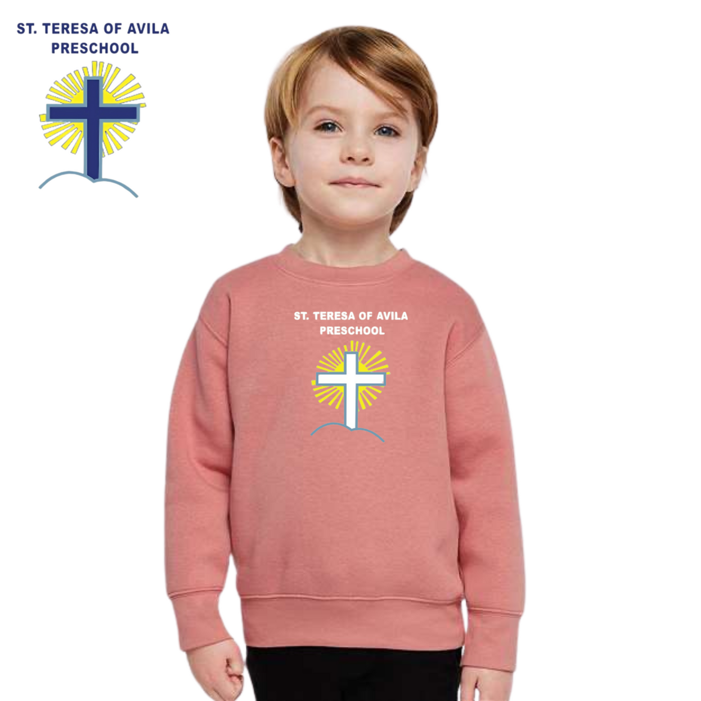 Rabbit Skins Toddler Fleece Crewneck Sweatshirt