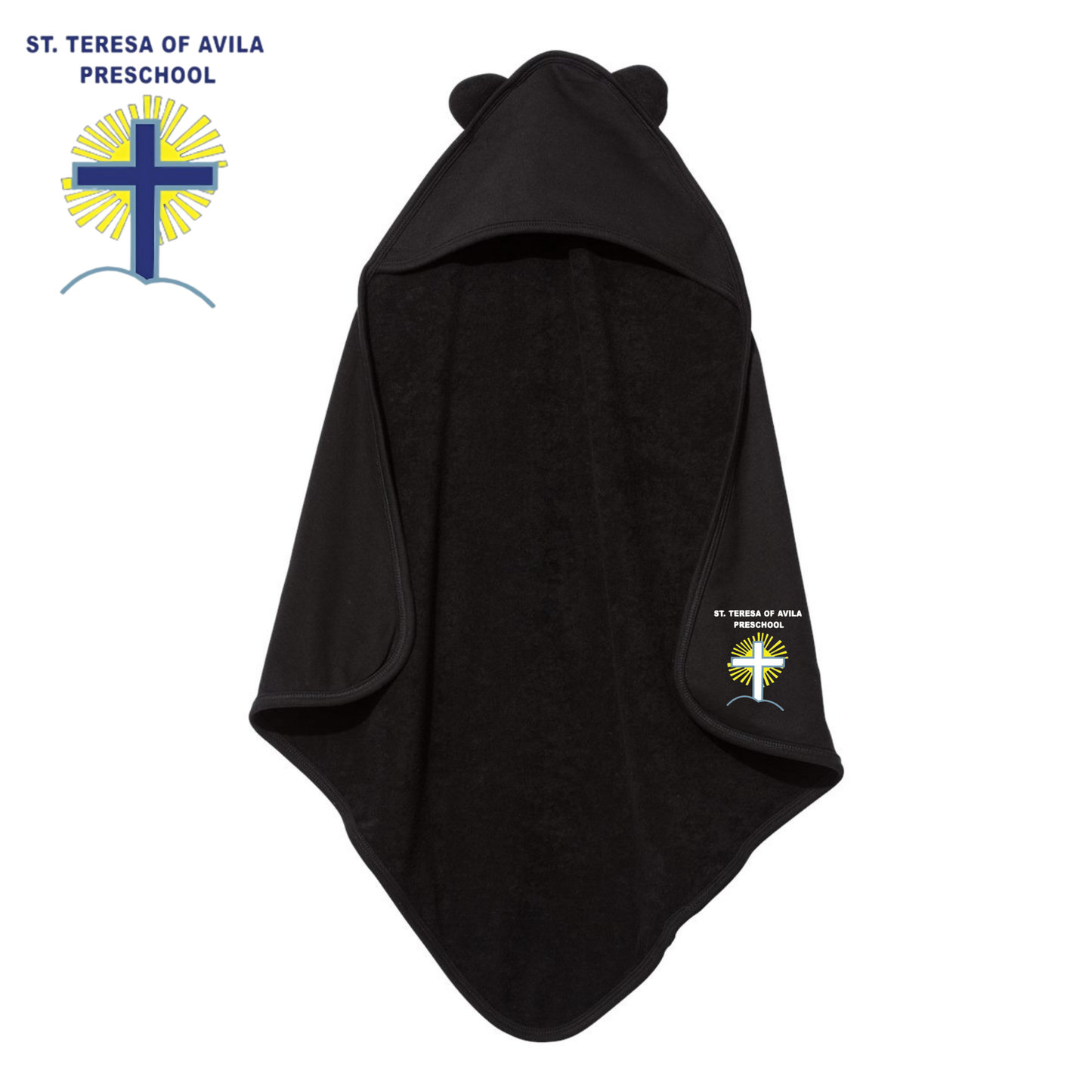 Rabbit Skins Terry Cloth Hooded Towel with Ears