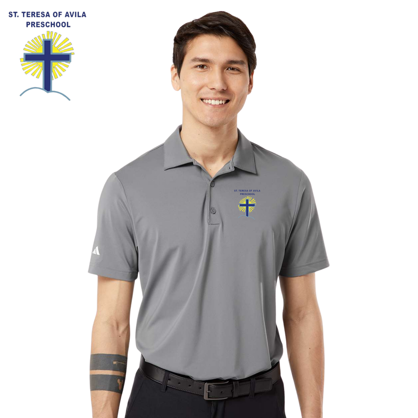 Men's Adidas Ultimate365 Solid Polo