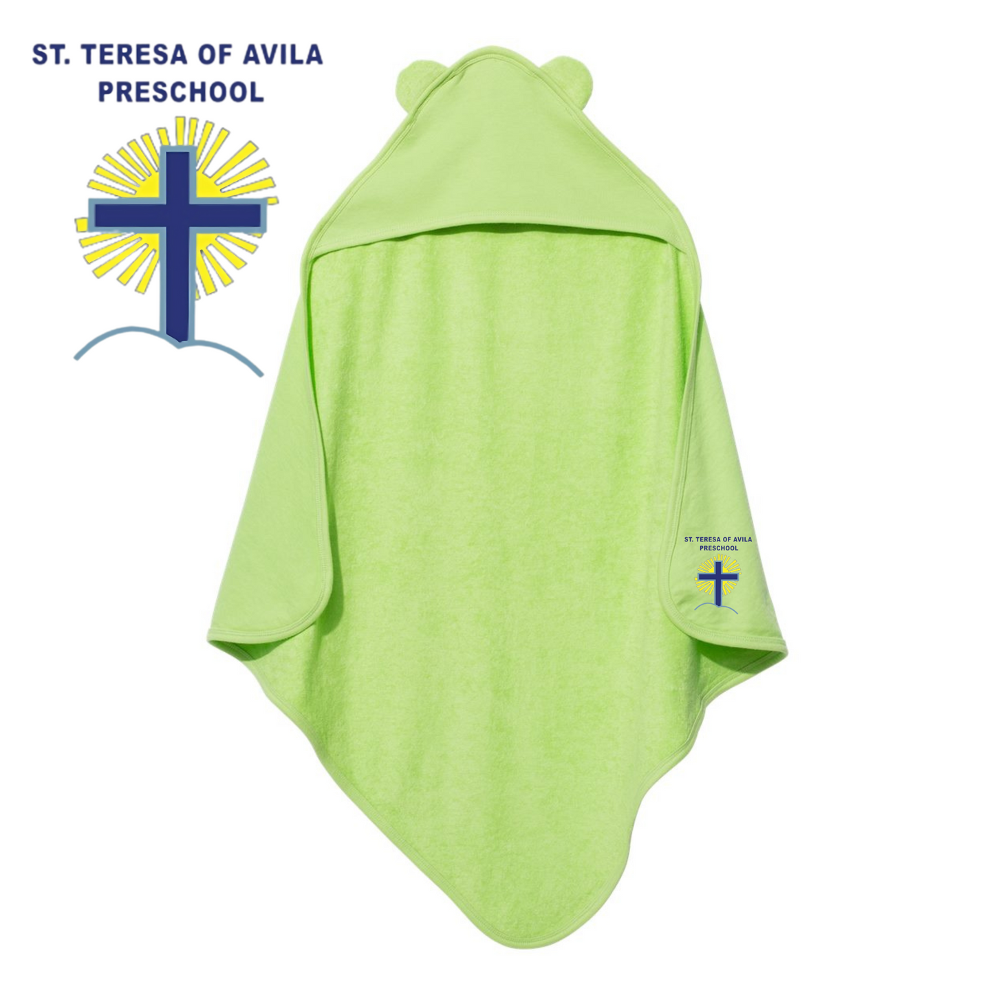Rabbit Skins Terry Cloth Hooded Towel with Ears