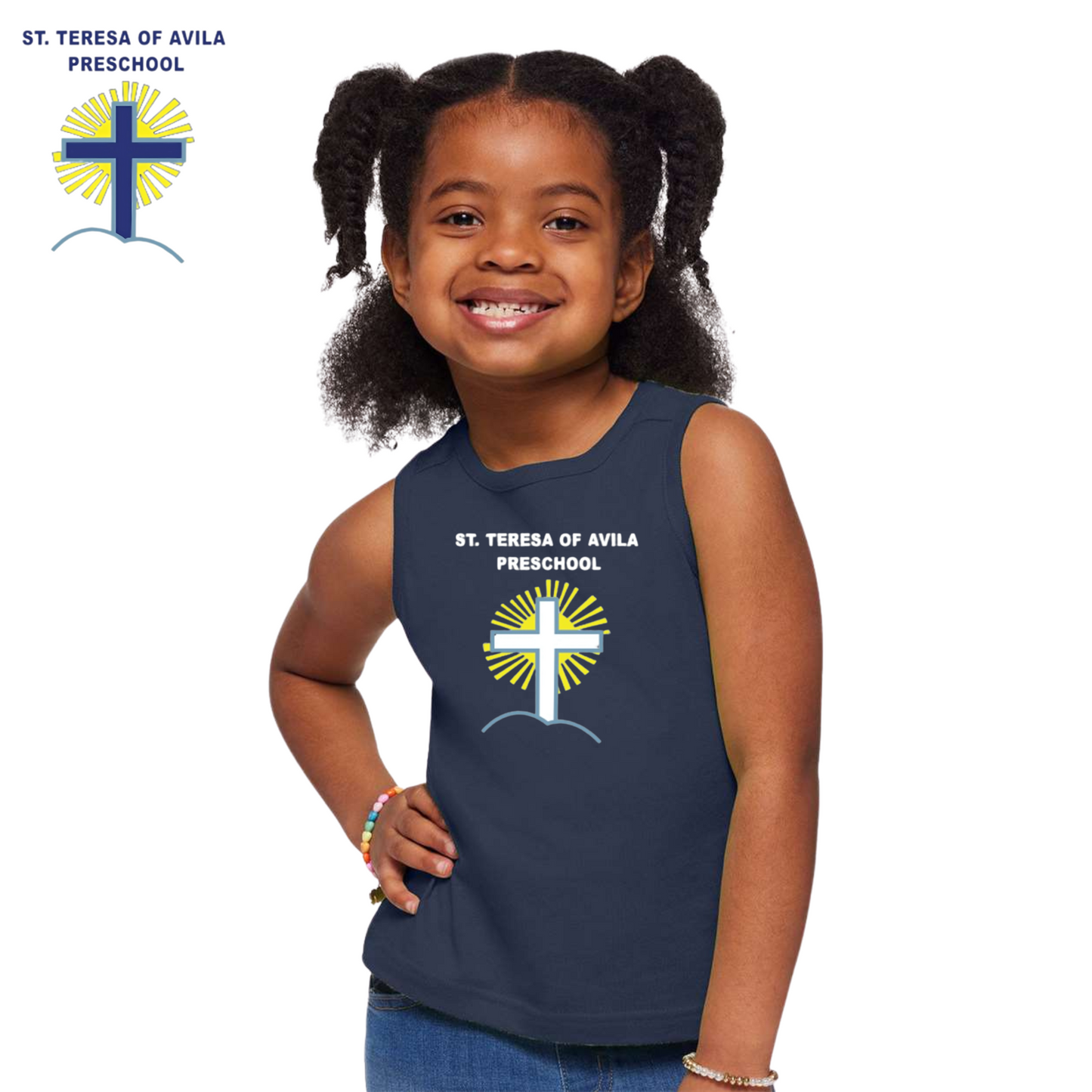 Rabbit Skins Toddler Fine Jersey Tank