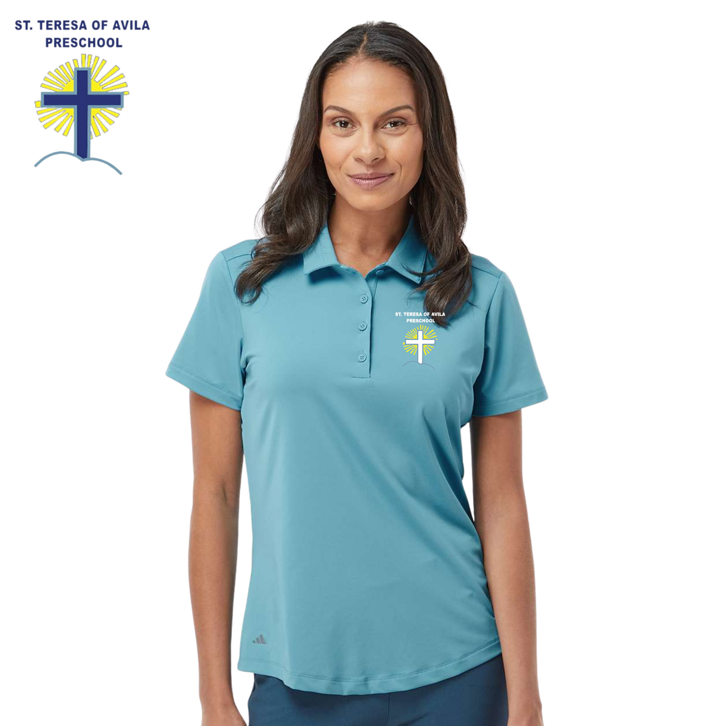 Women's Adidas Ultimate365 Solid Polo
