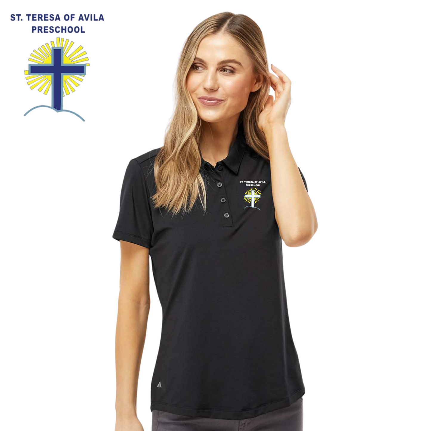 Women's Adidas Ultimate365 Solid Polo