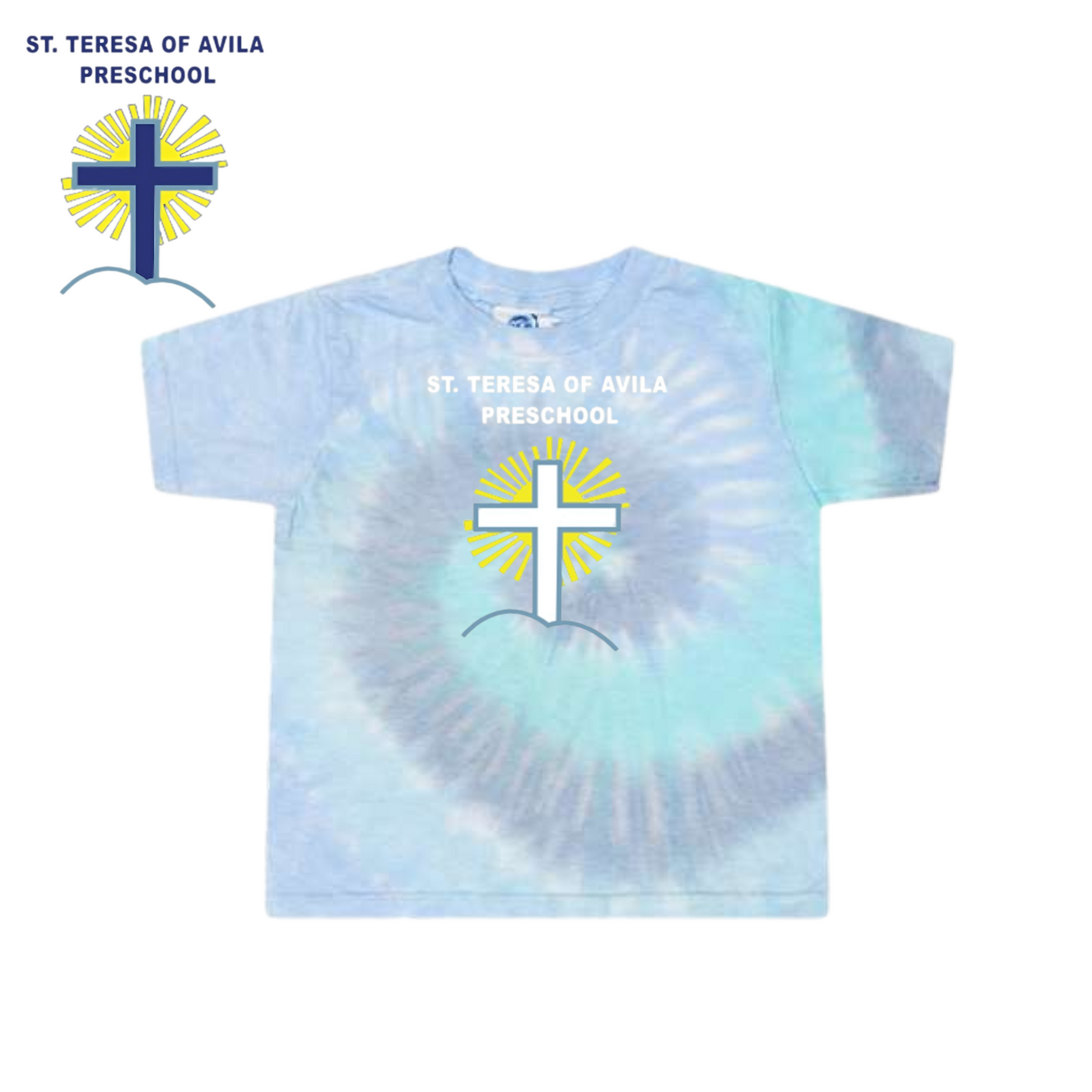 Colortone Toddler Tie-Dyed T-Shirt