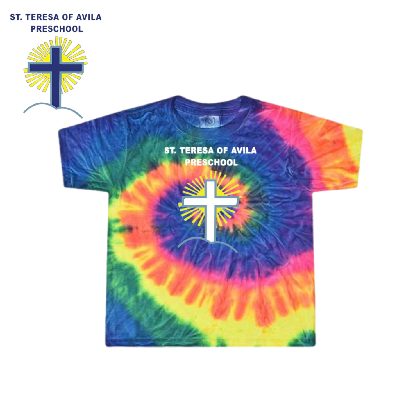 Colortone Toddler Tie-Dyed T-Shirt